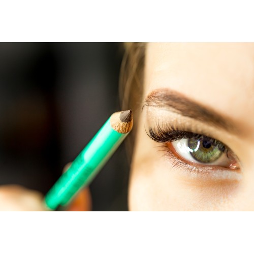 INTENSE BROWN Disposable eyebrow pencils pack of 5 x 5 = 25 pencils
