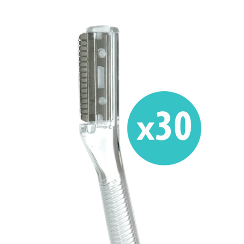 Eyebrow hair shavers 3 pack = 30 shavers